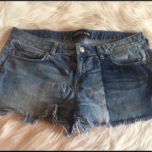 Express Denim Shorts